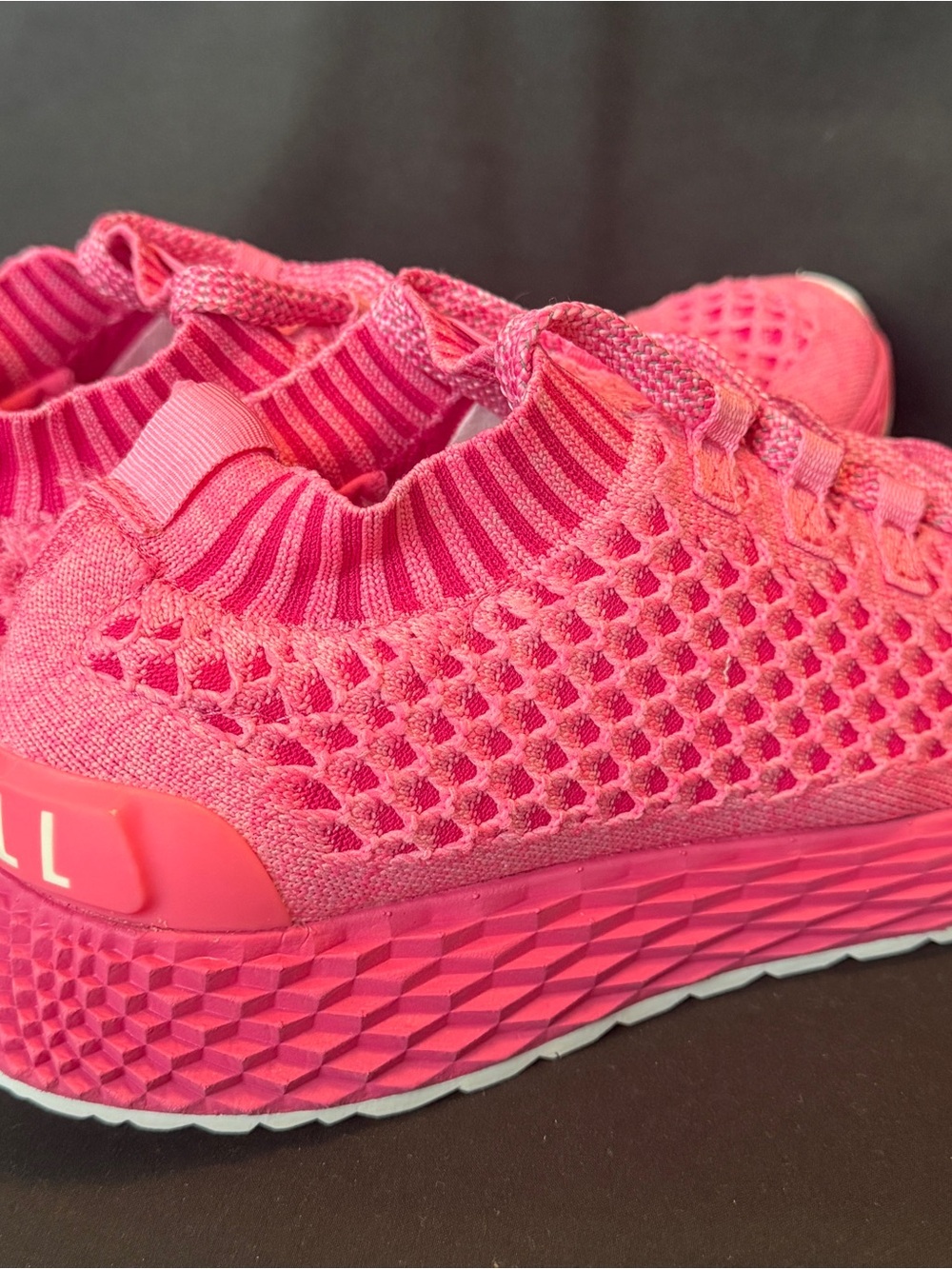 NOBULL All Day Knit Fuschia Women’s Size 10.5 - Picture 2 of 9